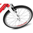 Barncykel Woom Go 4 20" Woom Red