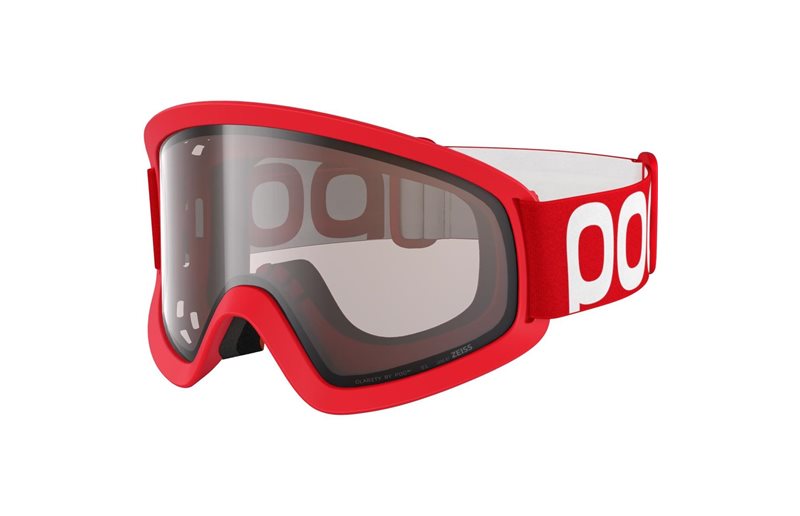 Goggle-ajolasit POC Ora  Prismane Red/Clarity Trail/Cloudy Brown