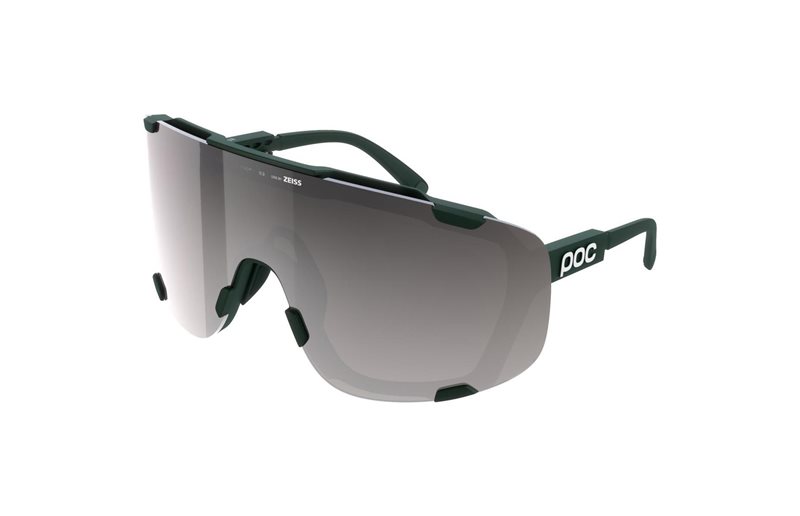 Pyöräilylasit POC Devour WF Pargasite Green/Clarity Road/Sunny Silver
