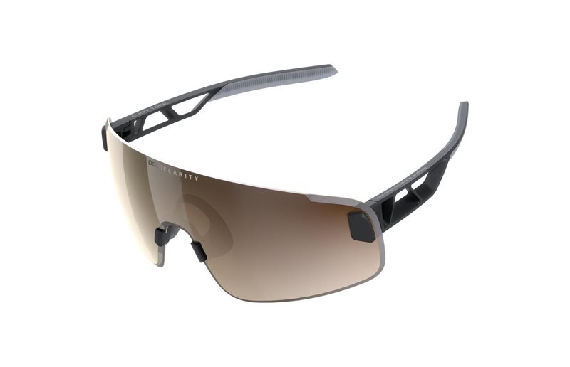 Pyöräilylasit POC Elicit Toric Uranium Black/Clarity Trail/Partly Sunny Silver