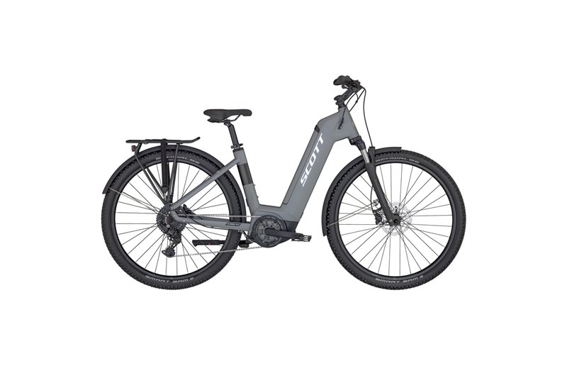 Elcykel hybrid Scott Sub Cross eRIDE 30 Unisex EQ Blue Grey