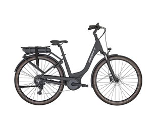 Elcykel hybrid Scott Sub Active eRIDE 10 Unisex Rack Granite Black
