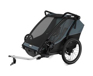 Pyöräkärry Thule Chariot Cab 2 Double Dark Slate