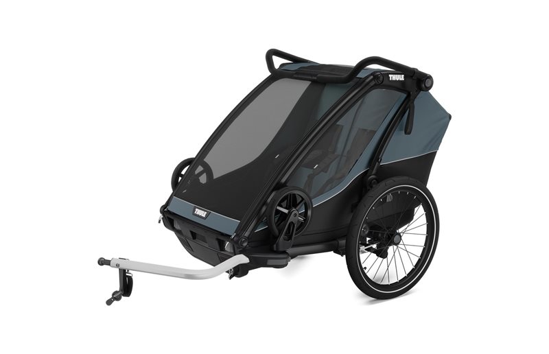 Cykelvagn Thule Chariot Cab Double Dark Slate