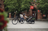 Cykelvagn Thule Chariot Cab 2 Double Cypresgreen