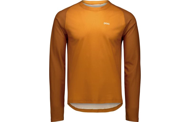Cykeltröja POC M's Motion Air L/S Jersey Bauxite Brown