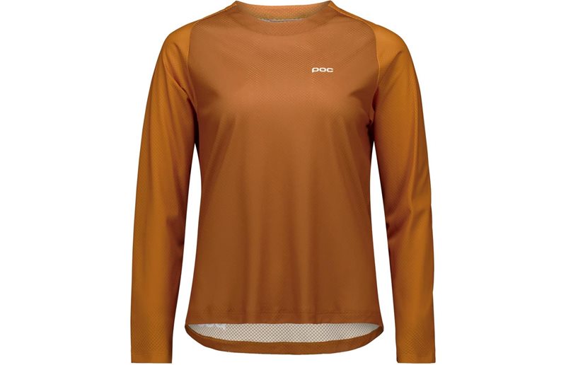 Pyöräilypaita POC W's Motion Air L/S Jersey Bauxite Brown