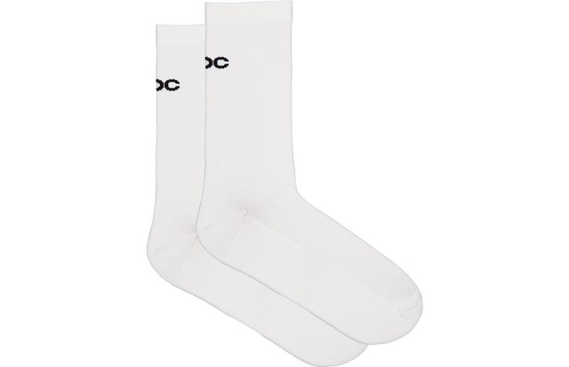 Pyöräilysukat POC Motion MTB Long Socks Hydrogen White