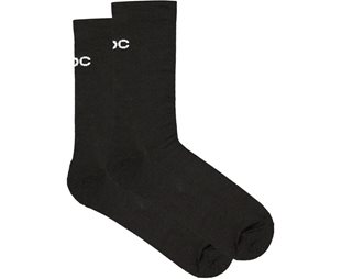Pyöräilysukat POC Cadence Road Thermal Socks Uranium Black