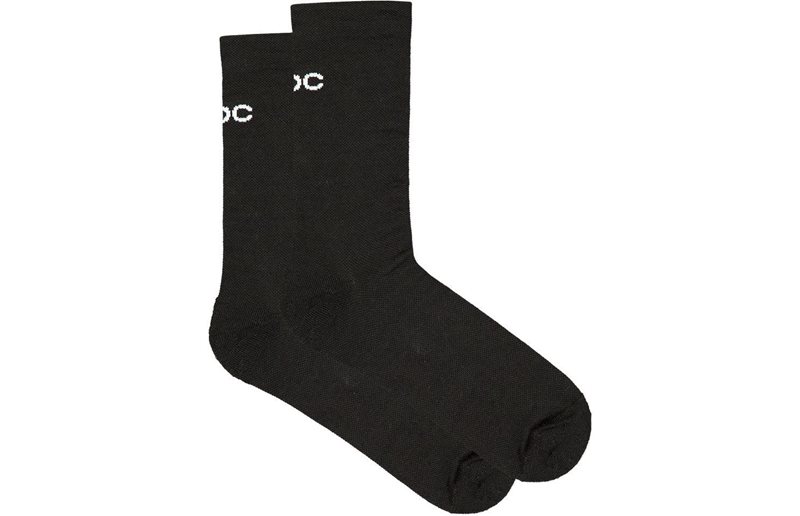 Pyöräilysukat POC Cadence Road Thermal Socks Uranium Black