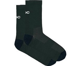 Cykelstrumpor POC Cadence Road Socks Pargasite Green