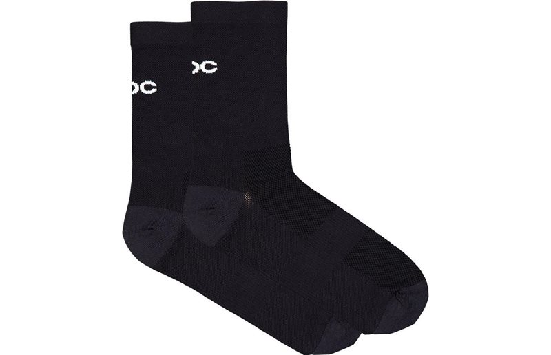 Cykelstrumpor POC Cadence Road Socks Uranium Black