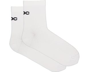 Pyöräilysukat POC Cadence Road Short Socks Hydrogen White