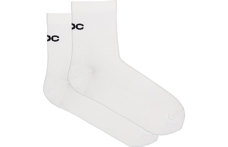 Pyöräilysukat POC Cadence Road Short Socks Hydrogen White