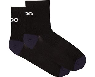 Pyöräilysukat POC Cadence Road Air Socks Uranium Black