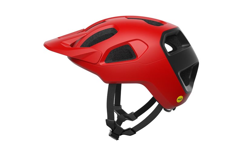 Maastokypärä POC Cularis Mips Prismane Red Matt/Uranium Black Matt