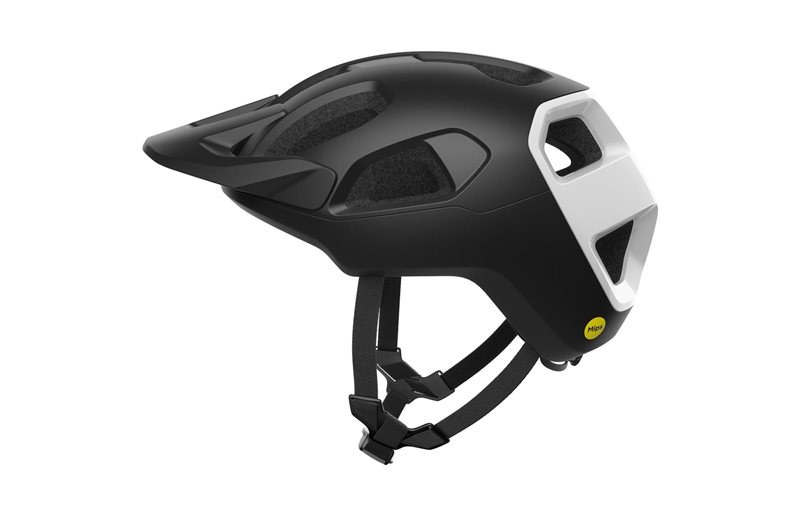 Maastokypärä POC Cularis Mips Uranium Black Matt/Hydrogen White
