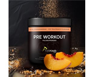 Energidryck PurePower PWO Pulver 300 g Icetea/Peach
