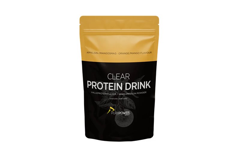 PurePower Proteinpulver Clear Protein Drink 400 g Orange/Mango