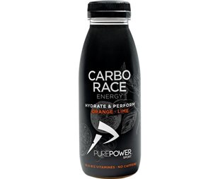 Sportdryck PurePower Carbo Race Energy 330 ml Orange/Lime