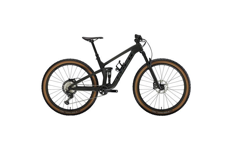 Fulldempet MTB Trek Top Fuel 9.8 XT Gen 3 Matte Raw Carbon