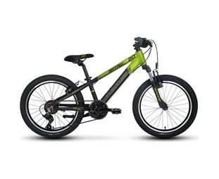 Lasten polkupyörä Tunturi Matrix Matt Black/Green