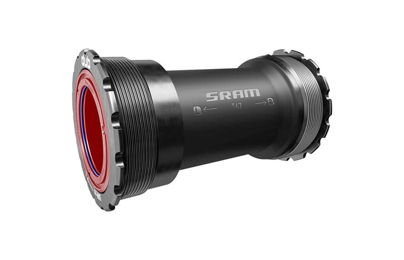 Keskiö Sram DUB T47 Road 77mm Keramiikka Musta