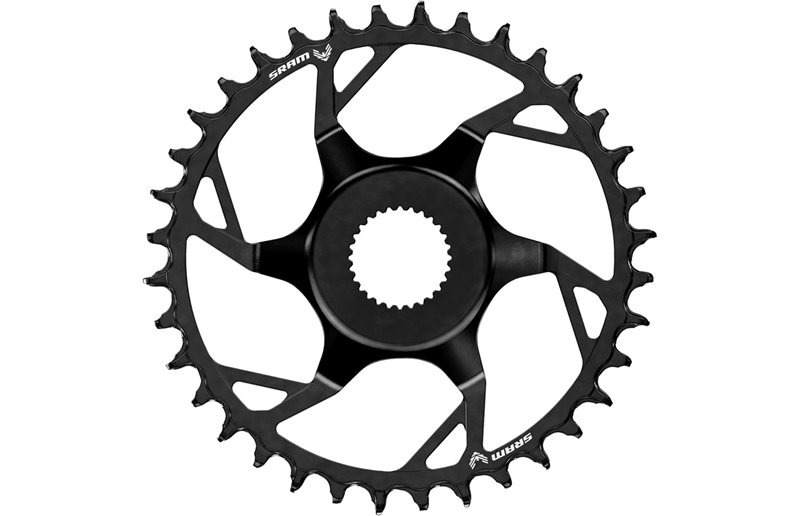 Eturatas Sram Direct Mount (Bosch) T-Type Musta