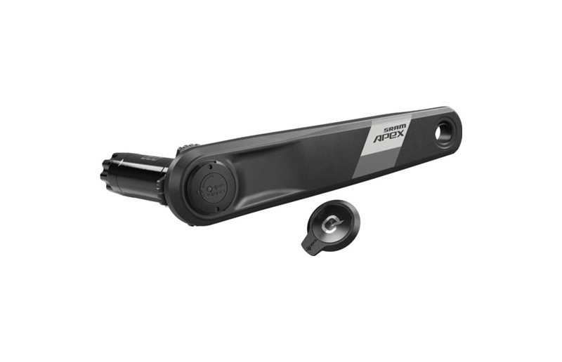 Tehomittari Sram Apex D1 Vasemman Ajan ja Power Meter Spindle Musta