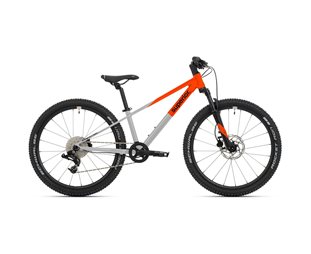 Barnesykkel Superior TEAM 24 Gloss Grey/Red