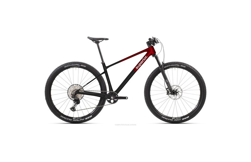 Superior XP 9.6 Matte Carbon/Red Carbon