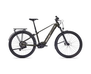 Sähkömaastopyörä Rock Machine eBlizz B70T Gloss Dark Forest