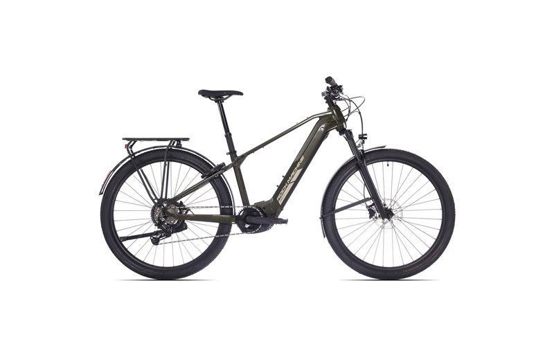 Sähkömaastopyörä Rock Machine eBlizz B70T Gloss Dark Forest