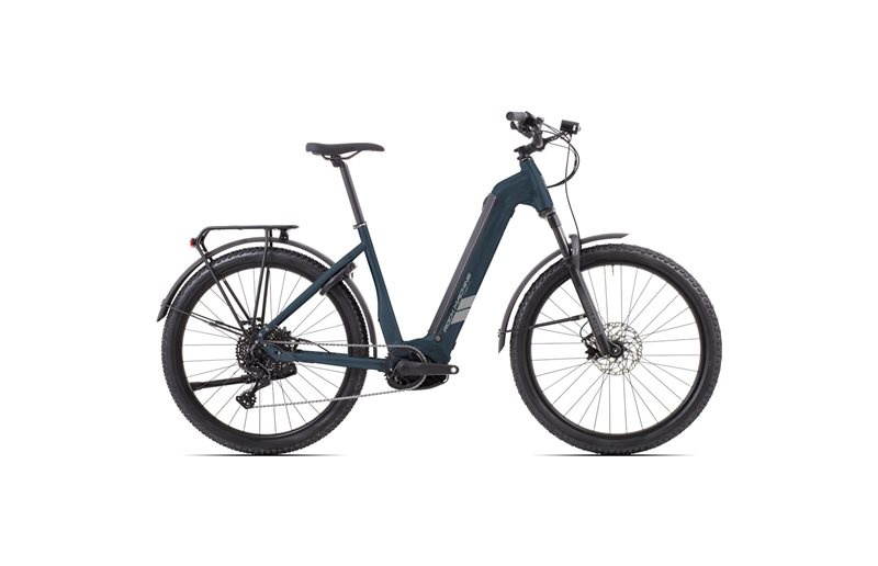 Sähkömaastopyörä Rock Machine eRokk B90 City Matte Nightstorm Blue