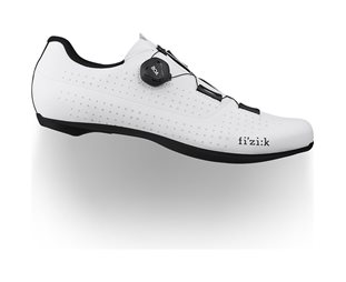 Cykelskor Landsväg Fizik Tempo R4 Overcurve Wide White/Black