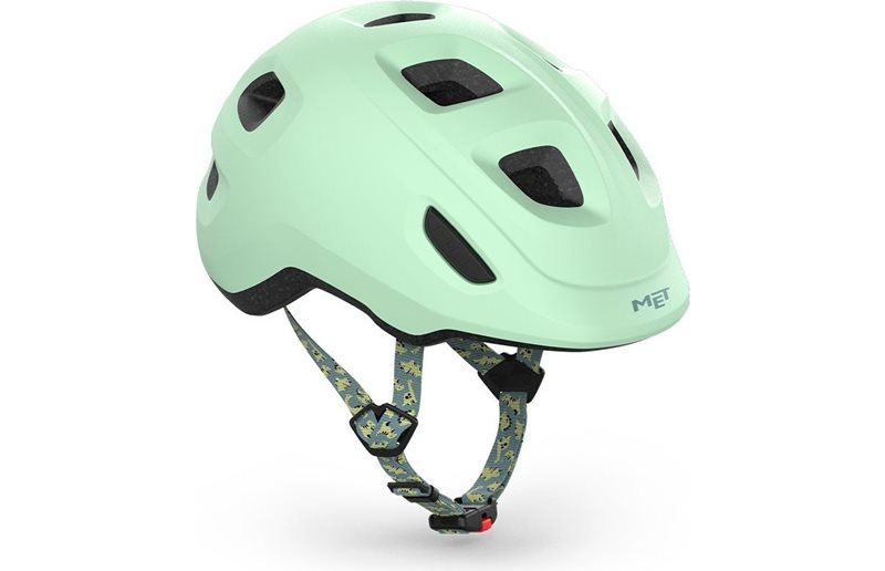 Lasten pyöräilykypärä MET Hooray Dusted Green/Matt