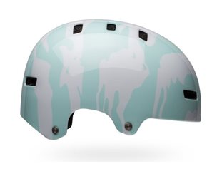 BMX-kypärä Bell Span Gloss White/Blue Ravine