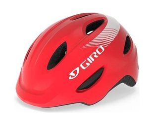 Lasten pyöräilykypärä GIRO Scamp Kids Mat Bright Red