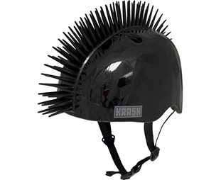 Sykkelhjelm KRASH FS 8.1Black Cube Hurt Mohawk