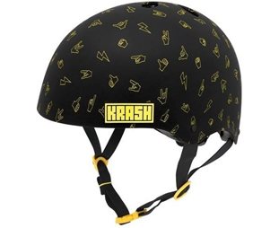 Sykkelhjelm KRASH MIPS ABS FSBlack Hands