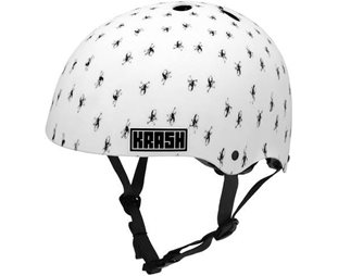 Sykkelhjelm KRASH MIPS ABS FSWhite Skully
