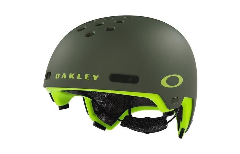 Cykelhjälm Oakley ST1 EU MIPS Matte Huntr Grn/Retna Burn Wnt