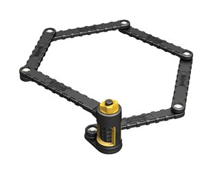 Sammenleggbar ONGUARD Foldable Lock K9 Combo