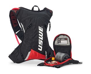 Nesteytysjärjestelmä USWE Maastopyörä Hydro 3L Hydration Pack Black/Red