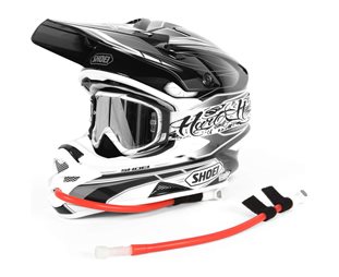 Hjälmkit USWE Helmet Handsfree Kit Black