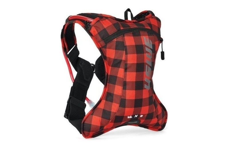 Västeryggsäck USWE Outlander XC 2L Hydration Pack Flannel Red/Black