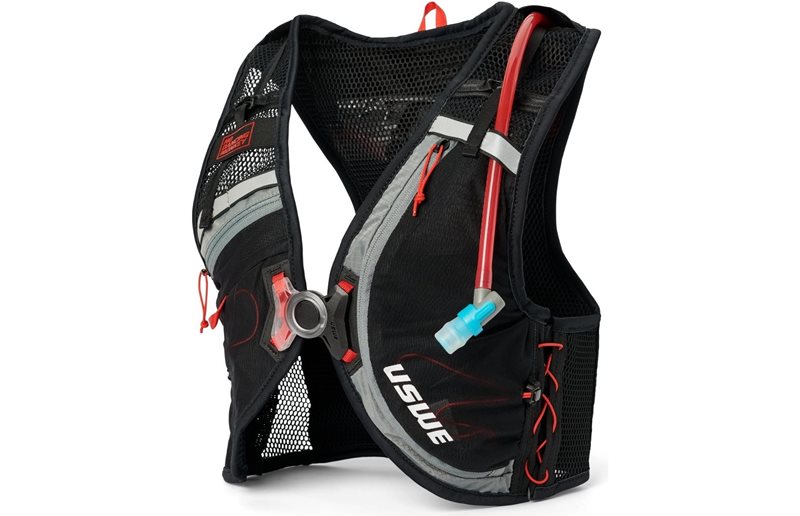 Vätskeryggsäck USWE Rush 8L Bike Hydration Vest Black/Grey