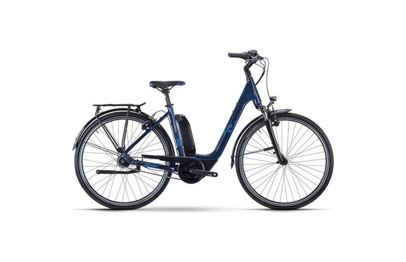 Elsykkel dame Raymon CityRay E 2.0 CB Low Dark Blue/Blue