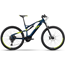 El MTB Raymon FullRay 130E 6.0 Dark Blue/Lime/Grey