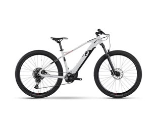 El MTB Raymon HardRay E 7.0 White/Black/Red